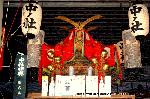 春の六斎念仏 : 西九条域　中社神輿