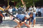 三連休の剣鉾めぐり