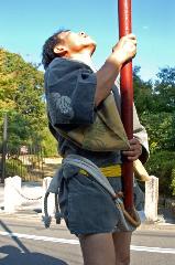 三連休の剣鉾めぐり