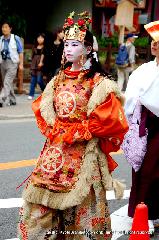 三船祭　車折神社 : 蘭陵王の舞人