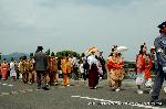 三船祭　車折神社 : 舞人・伶人