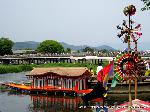 三船祭　車折神社 : 御座船