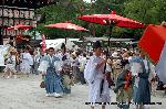 祇園祭　鱧 : 宣杖の儀を経た生き稚児とカムロ