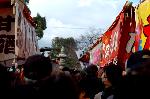 師走の東寺 : 大師堂に続く通路