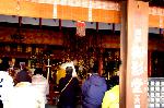 師走の東寺 : 国宝弘法大師坐像(お大師さん)が安置される