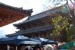 終い弘法・終い天神 : 二層の屋根で金堂とわかる