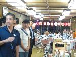 京都街角風景 : 粟倉紙工 粟倉 繁一さん 函谷鉾ビル見学案内