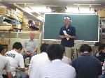 京都街角風景 : 粟倉紙工 粟倉 繁一さん 曳き手　説明会