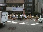 京都街角風景 : センチュリー２１ハウジング計画 樋村 幸一さん 月鉾の鉾建て