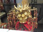 京都街角風景 : しゃべり職人 佐藤商店 佐藤 真弓さん ちょっとぼけてて（笑）さてこれなんだ？函谷鉾の・・・巡行で観られたかなぁ?