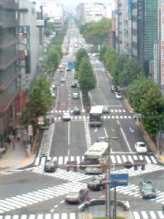 【言っておきたい古都がある・２９】 : 京都駅から見た烏丸通